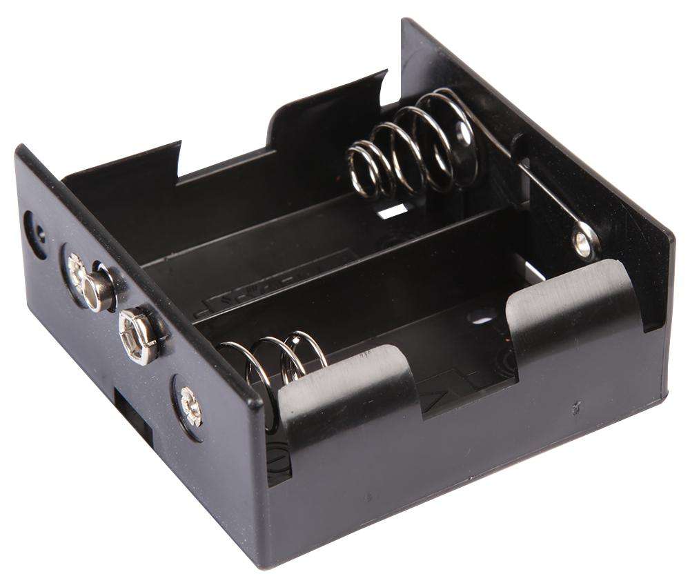 Multicomp Pro (MP000310) Battery Holder, Snap, 2 x D Type