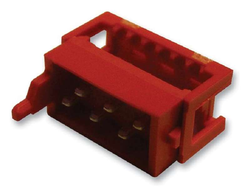 TE Connectivity (215083-6) IDC Connector, 28 AWG, IDC Plug, Male, 1.27 mm