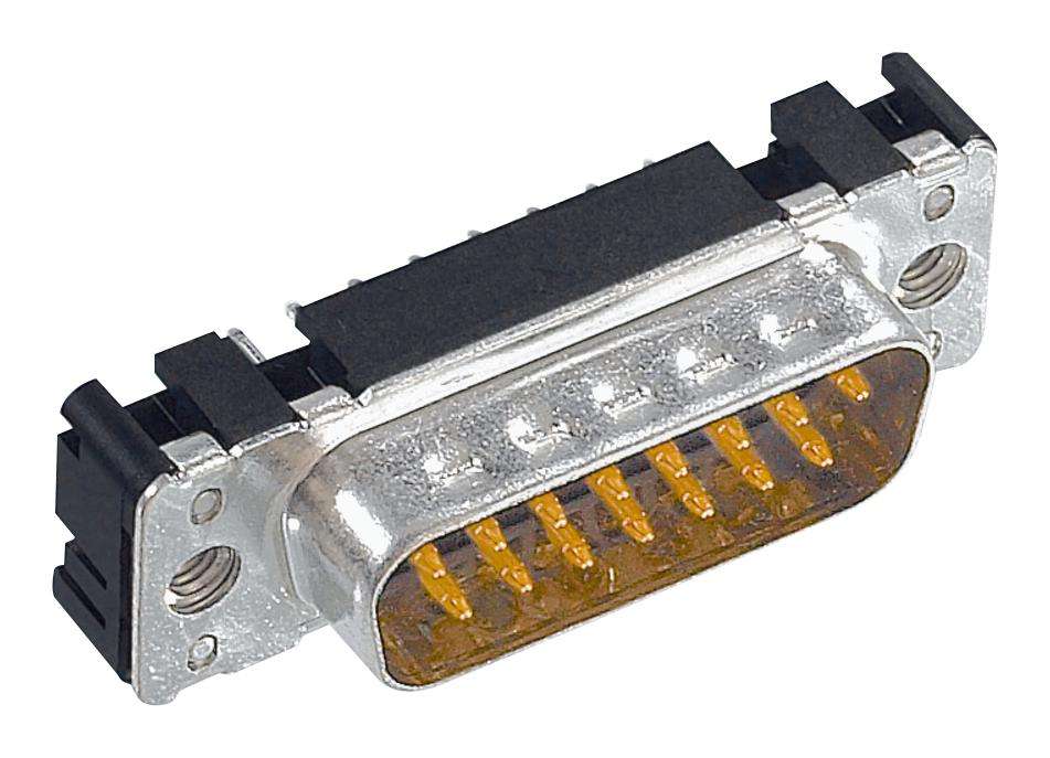 Harting (09 65 461 6712) D Sub Connector, Standard, Plug, 37 Contacts,