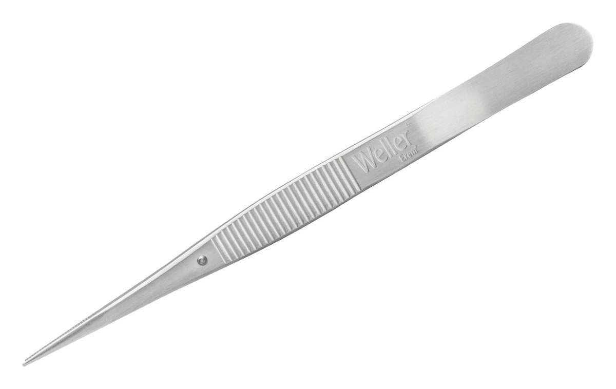 Weller Erem (20AS) Tweezer, Precision, Pointed, Stainless Steel, 4.25 "