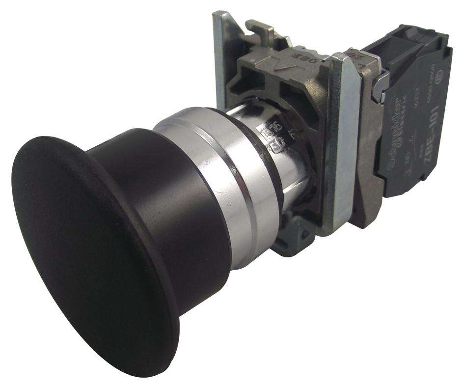 Schneider Electric (XB4BC21) Industrial Pushbutton Switch, 22.5 mm