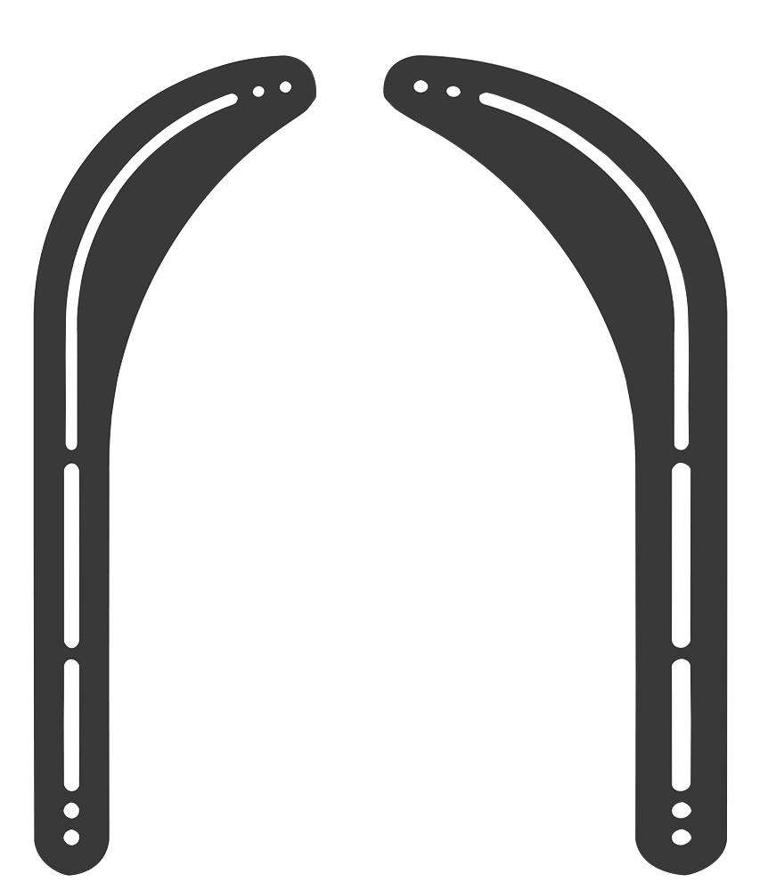 Pro Signal PS-SB39BLACK Soundbar Bracket, Universal, Black