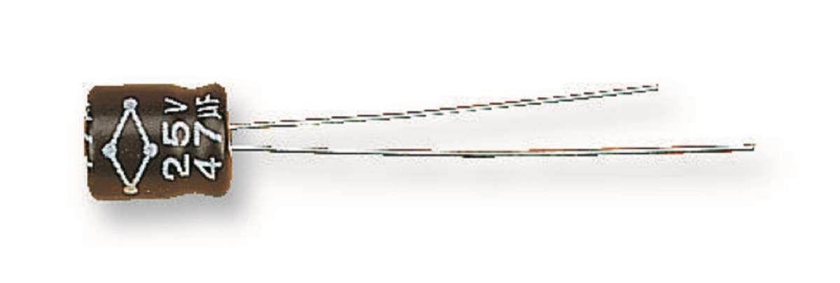 Multicomp Pro (MCMR35V476M6.3X7) Electrolytic Capacitor, 47 µF, 35 V