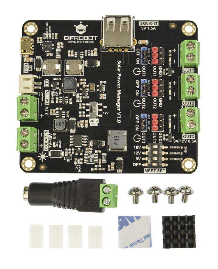 DFRobot (DFR0535) Solar Power Manager Module, LTC3652