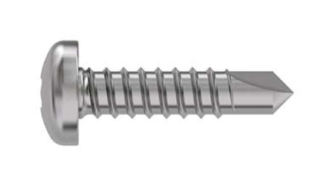 TR Fastenings (3.5 X 9.5 PTSTDX Z100 DIN7504) Pan Head Screw