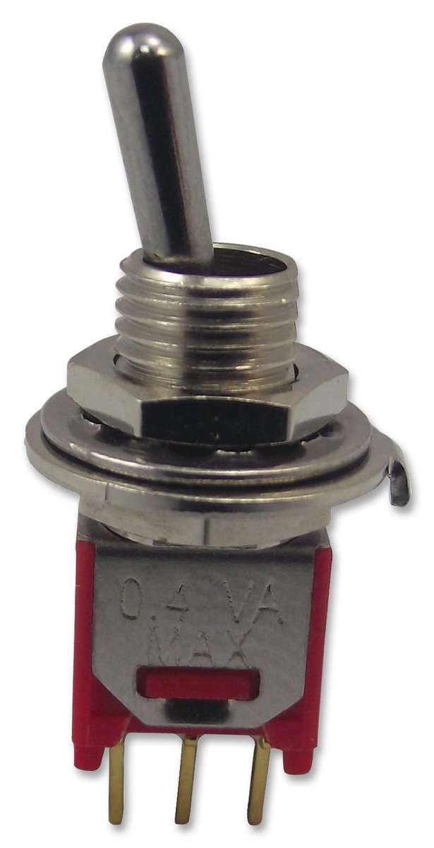 Multicomp Pro (2MS1T1B5M2RE) Toggle Switch, On-On, SPDT, Non Illuminated