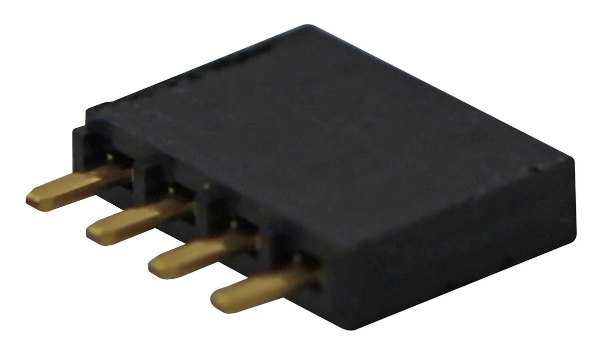 Samtec (SSW-104-01-G-S) PCB Receptacle, Board-to-Board, 2.54 mm, 1 Rows