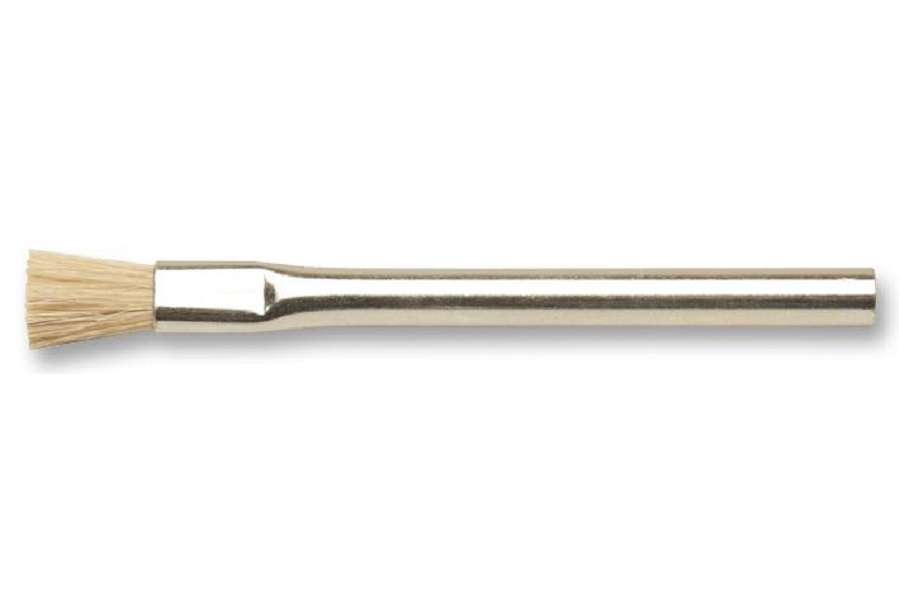 Techspray (2033-1) Cleaning Brush, Steel Handle, Horse Hair Bristle