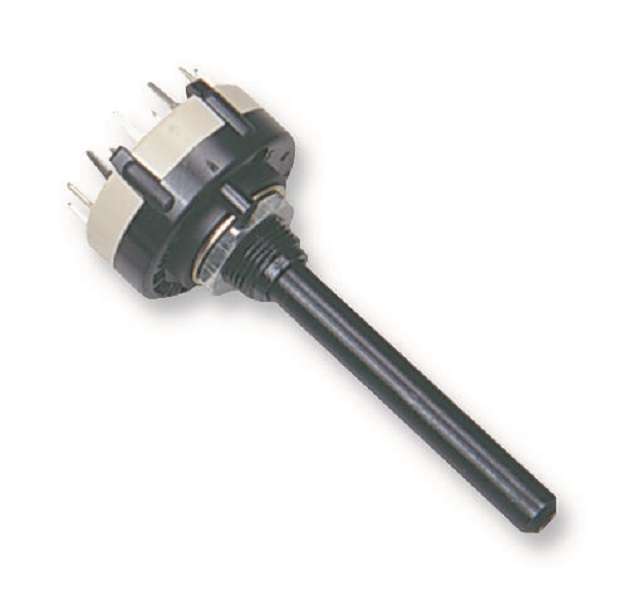 Lorlin (CK1060) Rotary Switch, 6 Position, 2 Pole, 30 °, 150 mA, 250 V, CK
