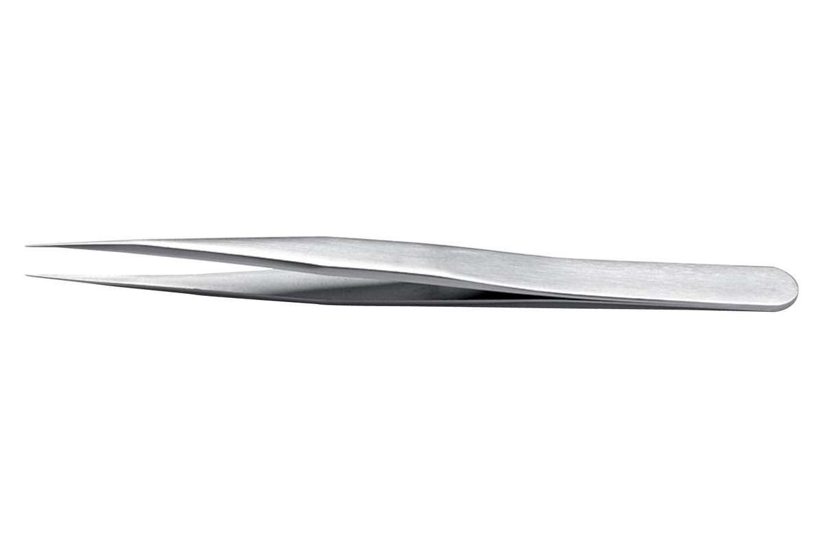 Ideal-Tek (1.S.0) Tweezer, Precision, Pointed, Stainless Steel
