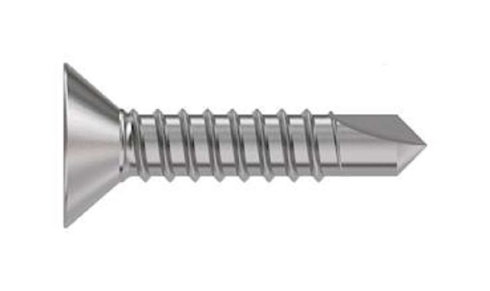 TR Fastenings (4.2 X 32 KTSTDX Z100 DIN7504) Countersunk Head Screws