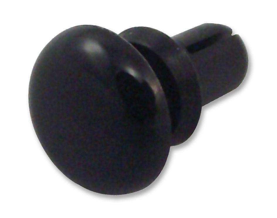 Essentra Components (SR 3560B) Rivet, Snap, Black, Nylon,