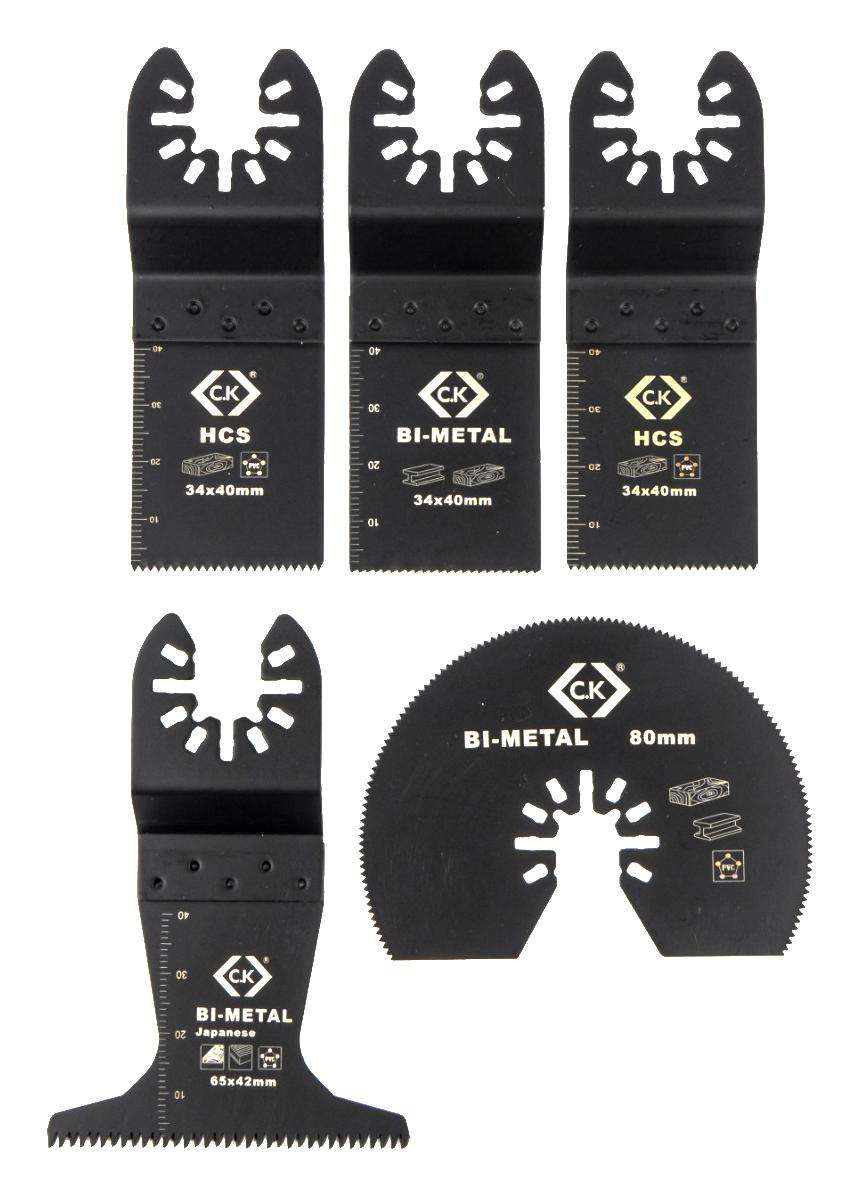 CK Tools Multitool Blade Set, 5 Piece