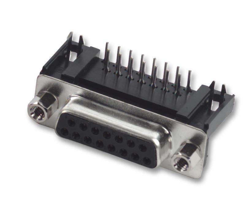 Multicomp Pro (8LCM037S-304B-XX) D Sub Connector, Receptacle, 37 Contacts