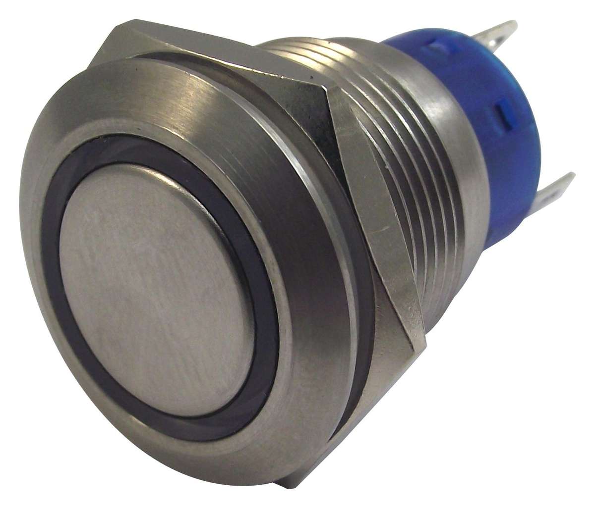 Multicomp Pro (MPB19-A0F10R-712-JQ) Vandal Resistant Switch, 19.2 mm