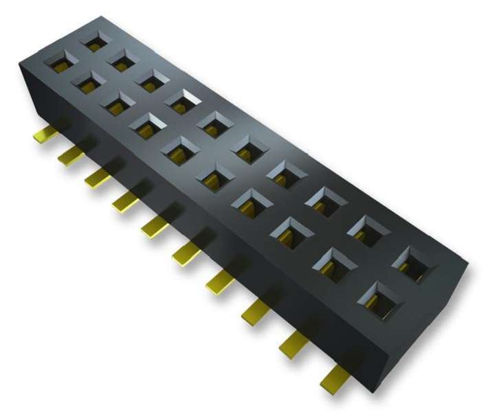 Samtec (CLP-105-02-F-D) PCB Receptacle, Board-to-Board, 1.27 mm