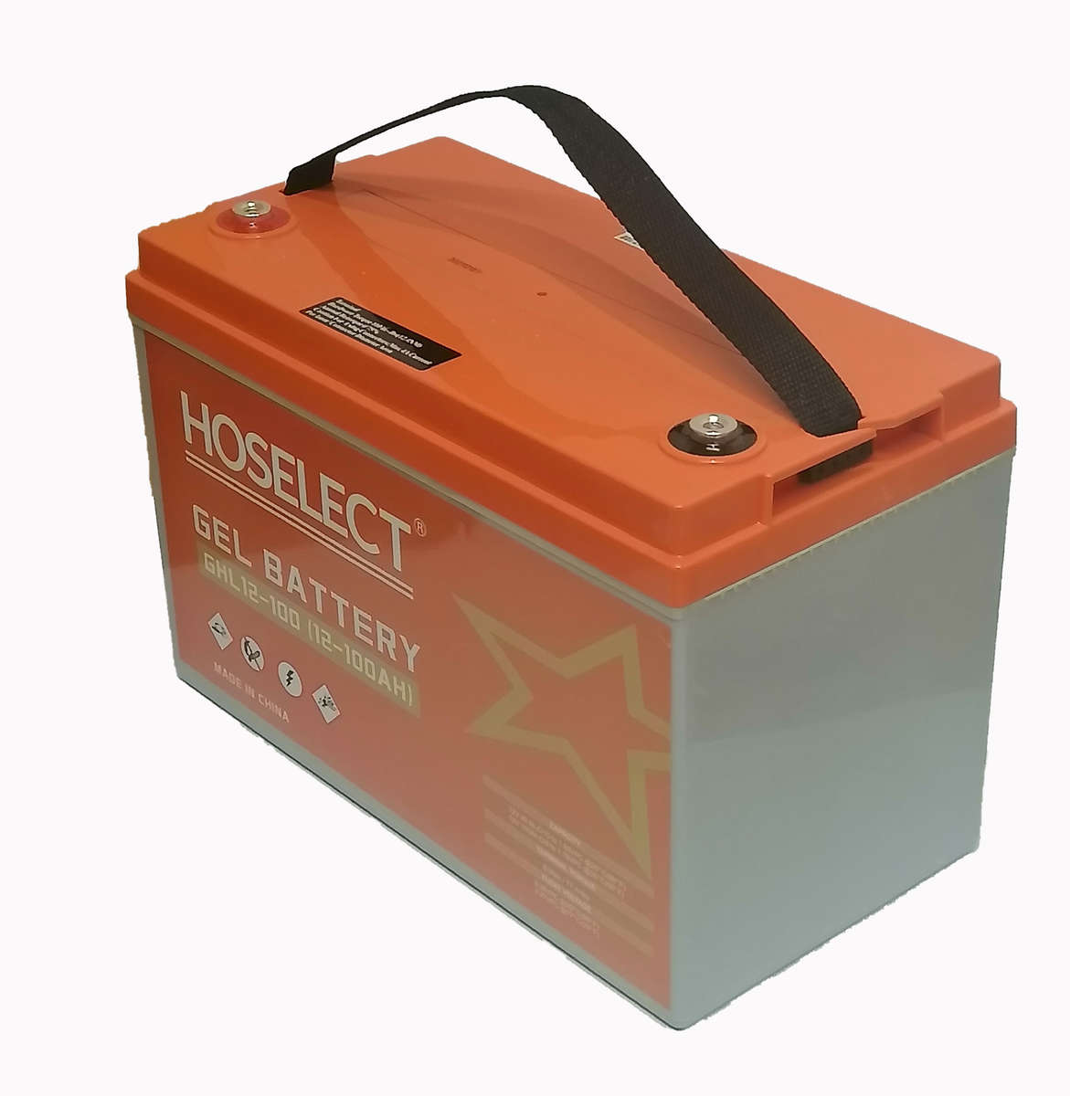 12V 100AH Gel Battery Hoselect - Secondhand