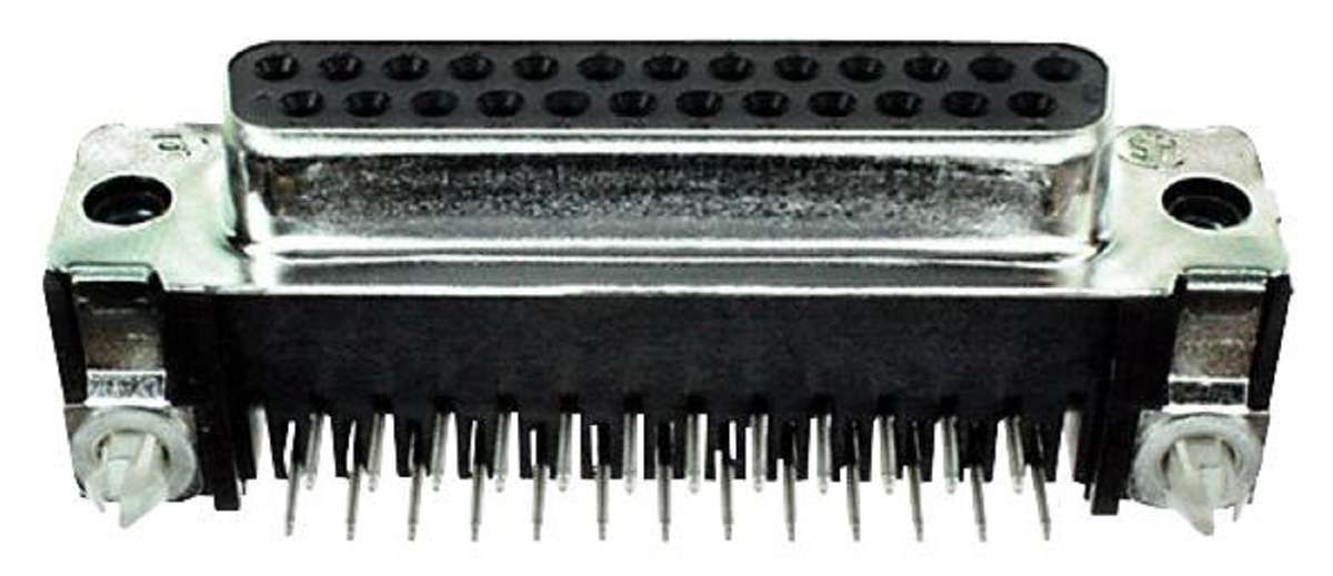 TE Connectivity (5747846-4) D Sub Connector, DB25, 25 Contacts, Receptacle