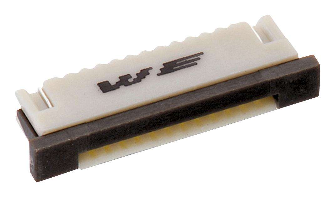 Wurth (68612414422) FFC / FPC Board Connector, ZIF, Horizontal, 1 mm