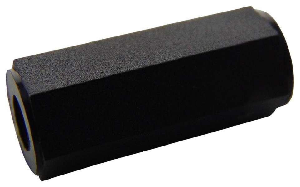 Ettinger (5.30.420) Standoff, Black Plated, Nylon 6.6 (Polyamide 6.6)