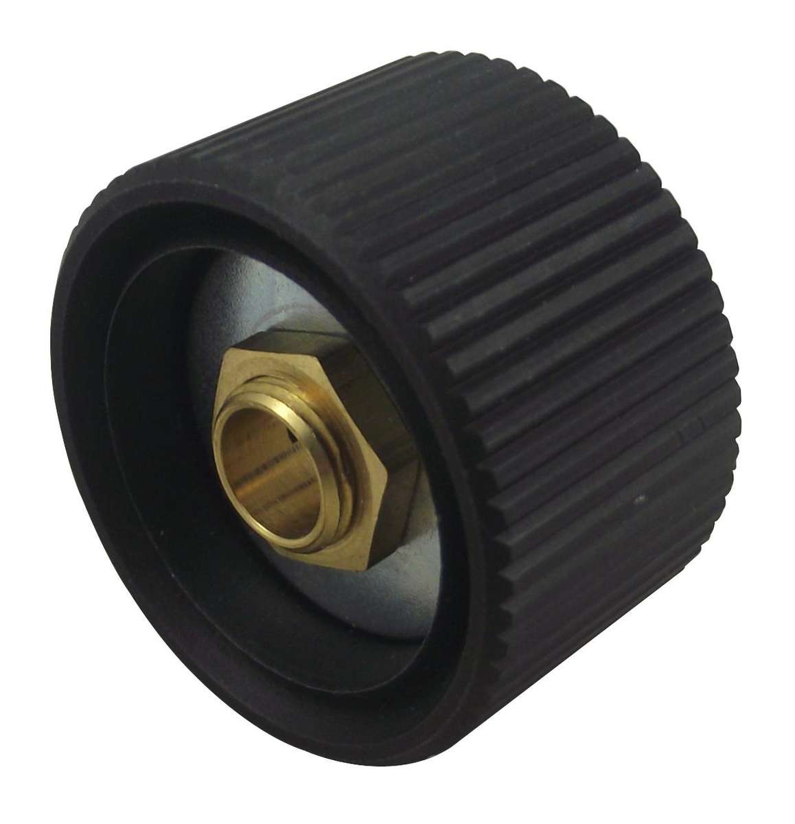 Mentor (533.603) Knob, Round Shaft, 6 mm, Aluminium