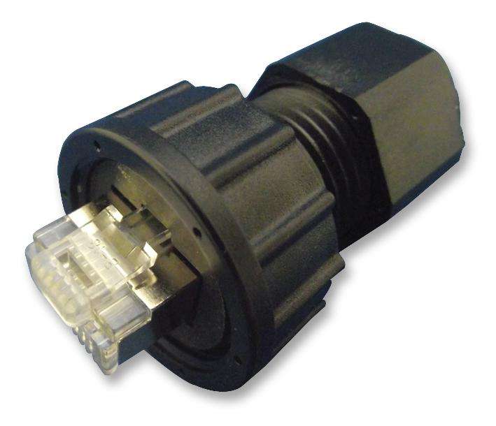 Multicomp Pro (2TJ3000-W05100) Modular Connector, RJ45 Plug, 1 x 1 (Port)