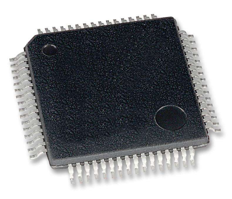 Microchip (PIC18F66J60-I/PT) 8 Bit MCU, 41.66 MHz, 64 KB, 64 Pins, TQFP