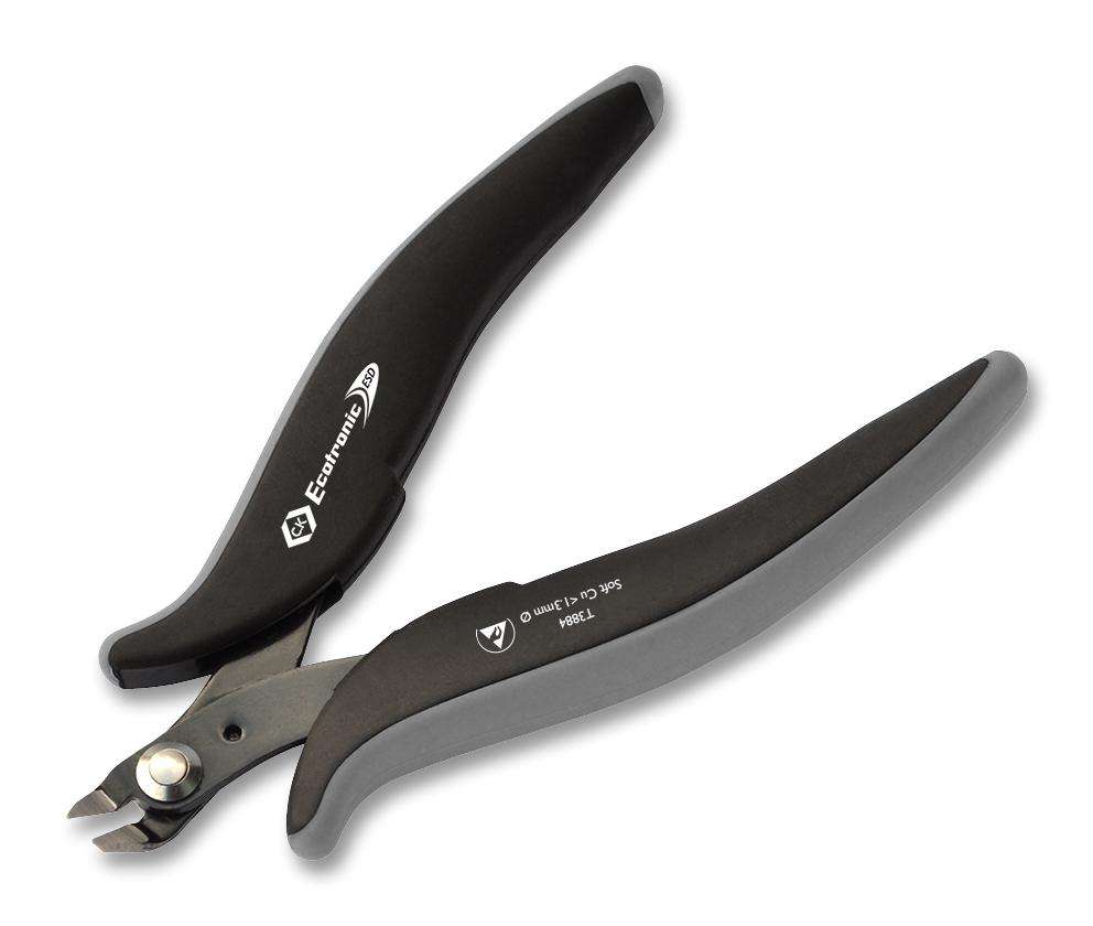 CK Tools (T3884) Cutter, ESD, Side, 132 mm, Full Flush, 1.3 mm