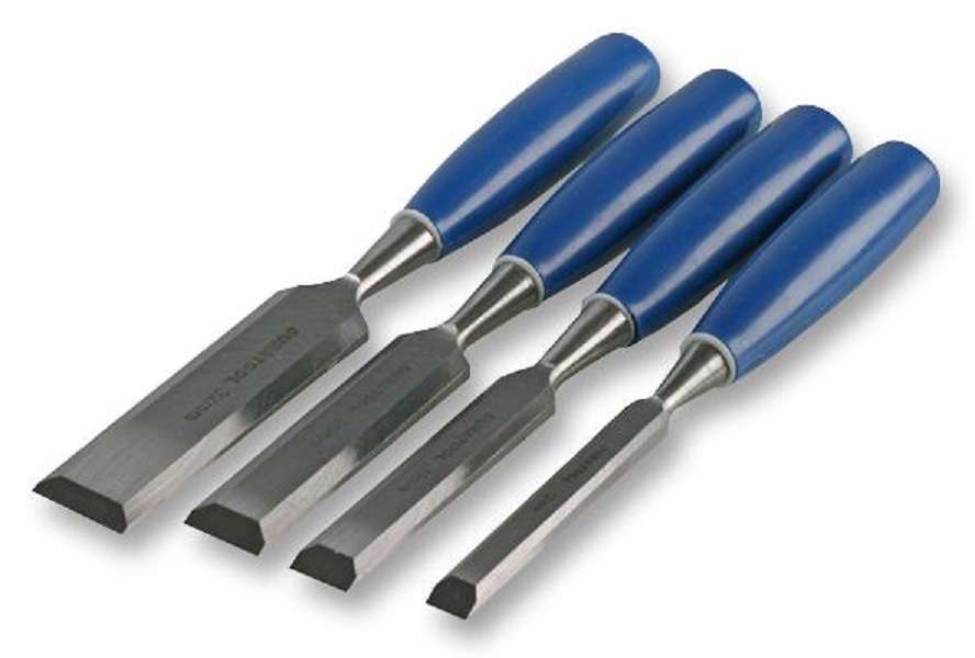 Duratool D00253 4 Piece Wood Chisel Set