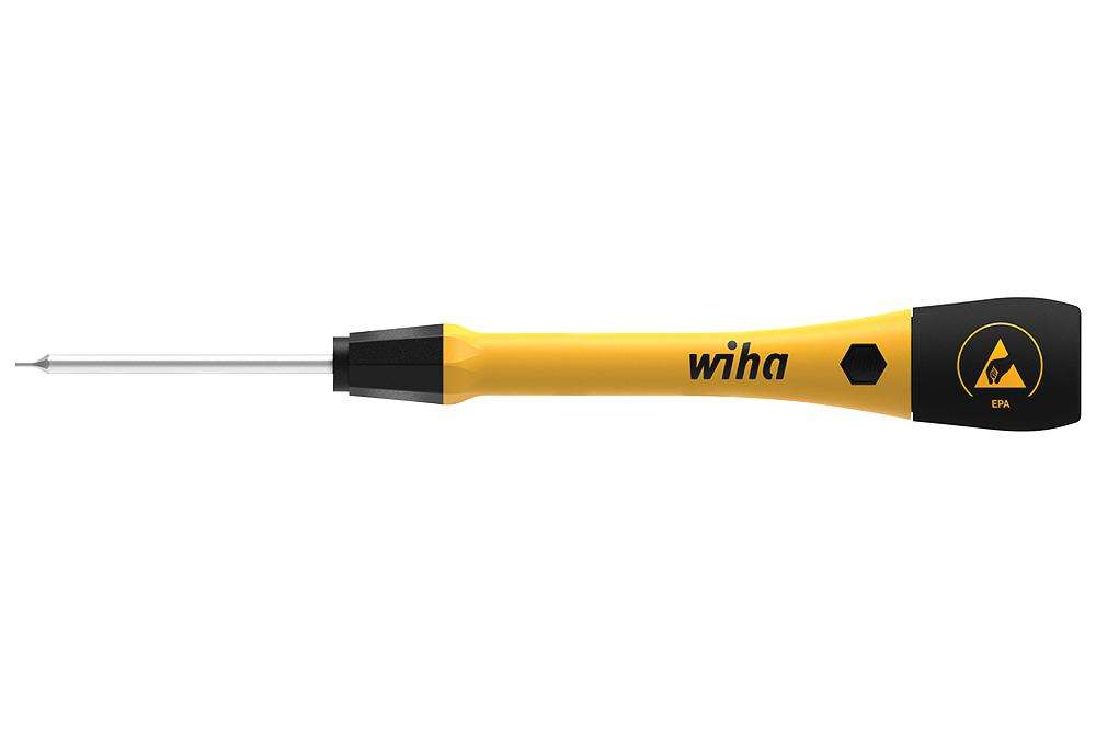 Wiha (43682) Screwdriver, Hex, 1.5mm, 144mm, ESD