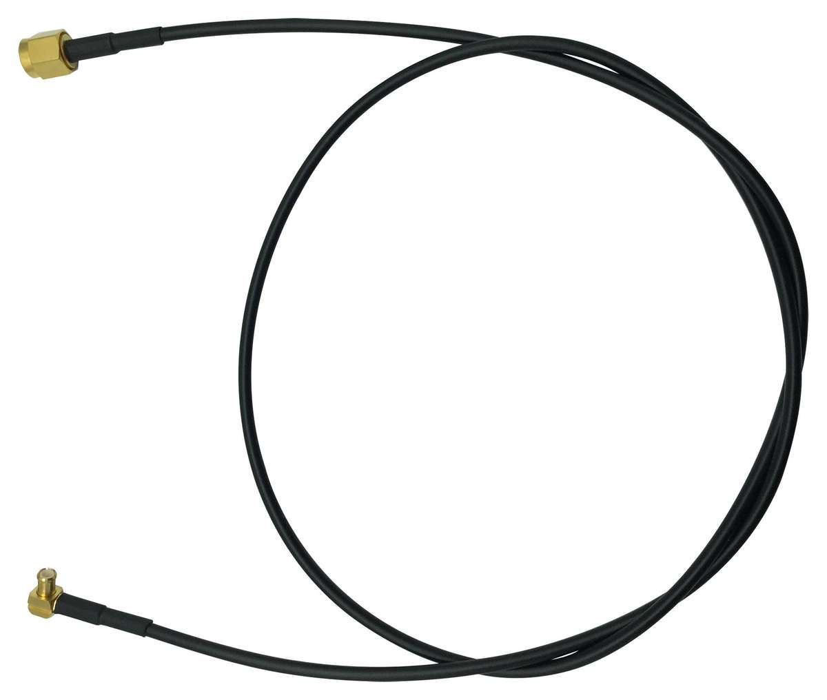 Multicomp Pro (MC002997) RF/Coaxial Cable Assembly, SMA to 90° MCX