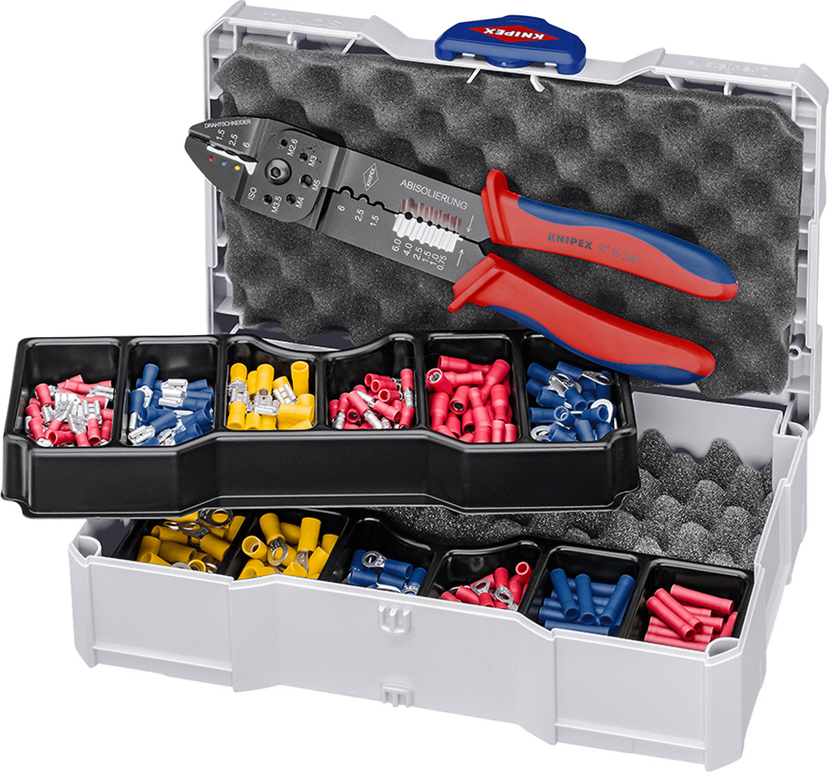 Knipex (97 90 26) Connector Kit, Terminals & Splices