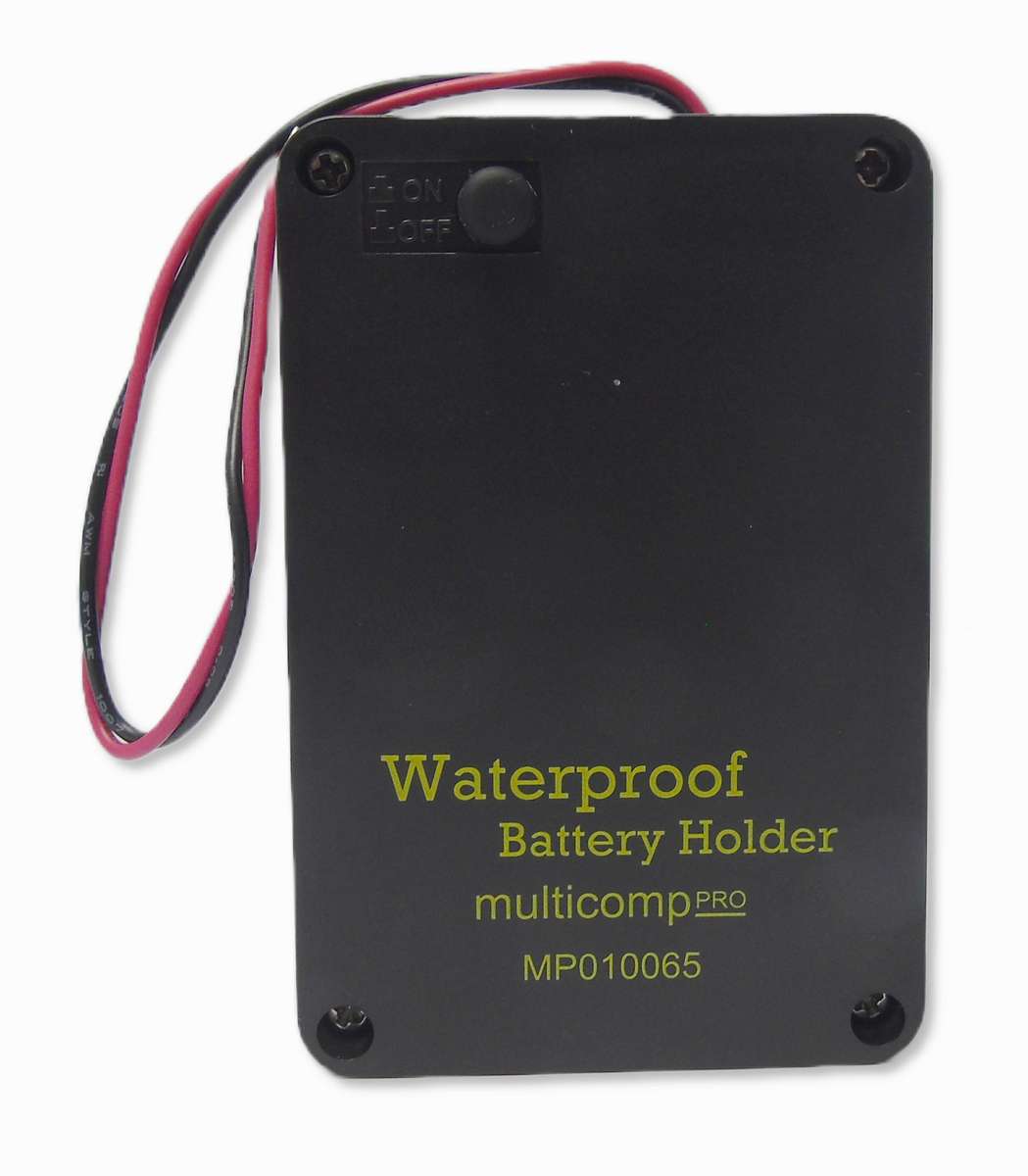 Multicomp Pro (MP010065) Battery Holder 3xAA Size, 150mm with Switch