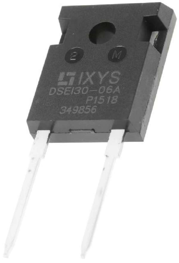 Ixys (DSEI30-06A) Fast / Ultrafast Diode, 600 V, 37 A, Single, 1.6 V, 50 ns