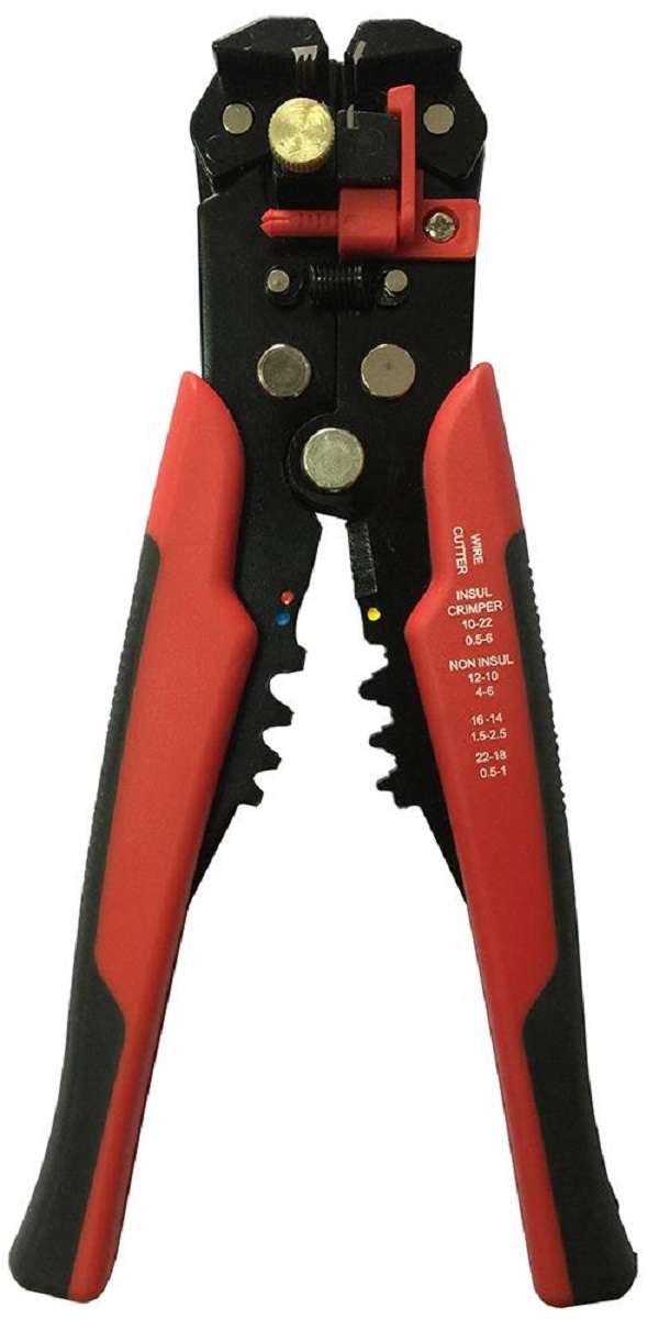 Duratool (D03422) Automatic Wire Stripper, 0.2 mm2 to 6 mm2