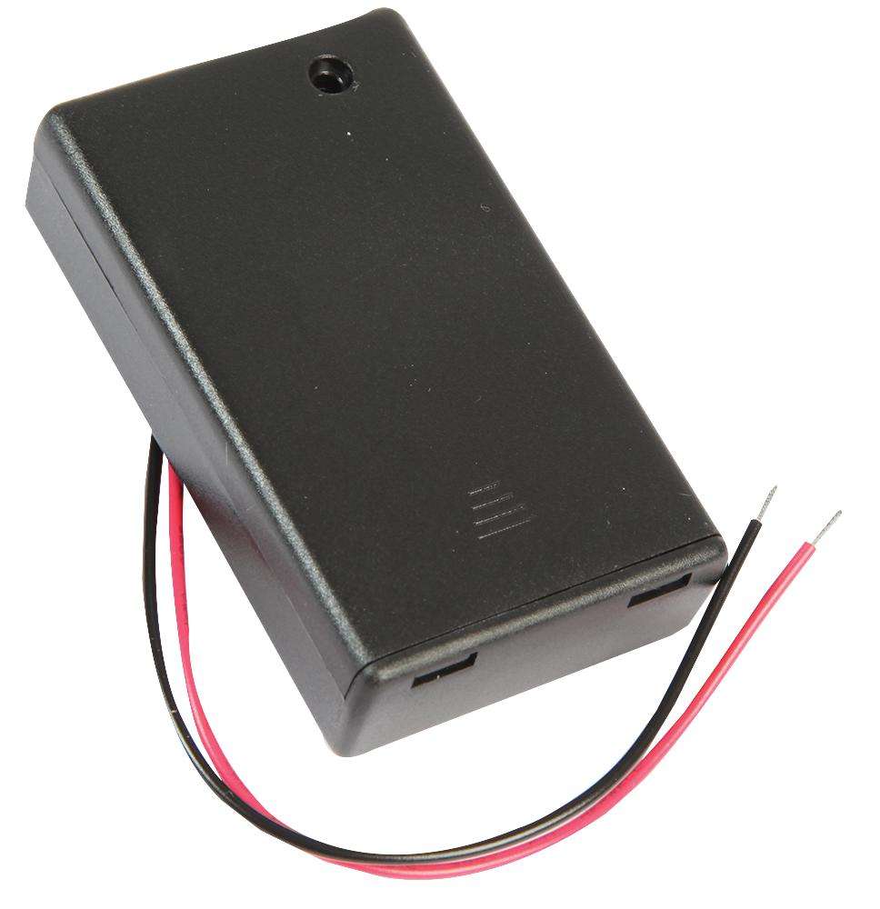 Multicomp Pro (MP000366) Battery Box, Wired, 3 x AAA