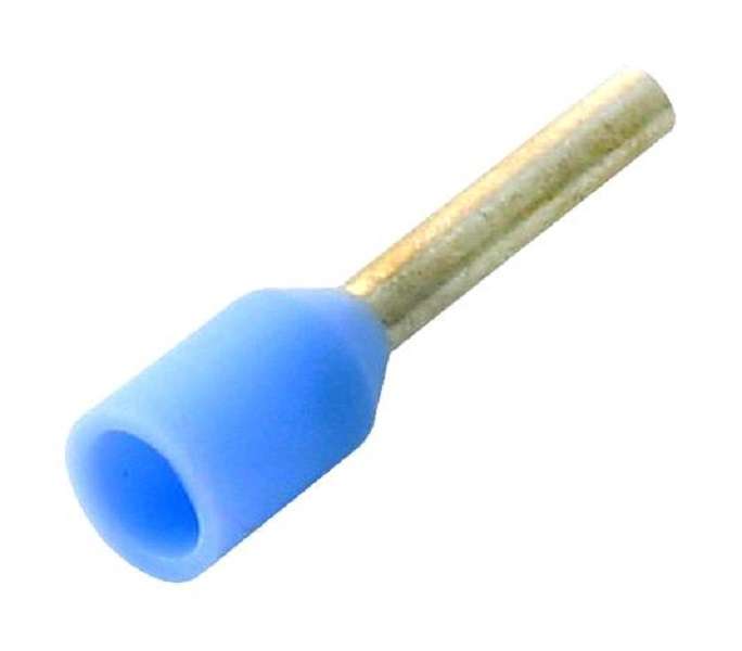 Multicomp Pro (E0206-LIGHTBLUE) Wire Ferrule, Single Wire, 26 AWG, 0.25 mm²
