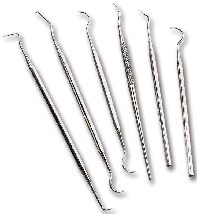 Duratool DT5197 Probe Set, Stainless Steel, 6 Piece