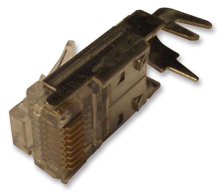 Hirose (TM21P-88P(21)) Modular Connector, RJ45 Plug, 1 x 1 (Port)