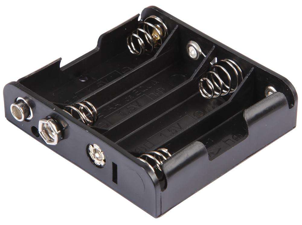 Multicomp Pro (MP000316) Battery Holder, Flat, Snap, 4 x AA