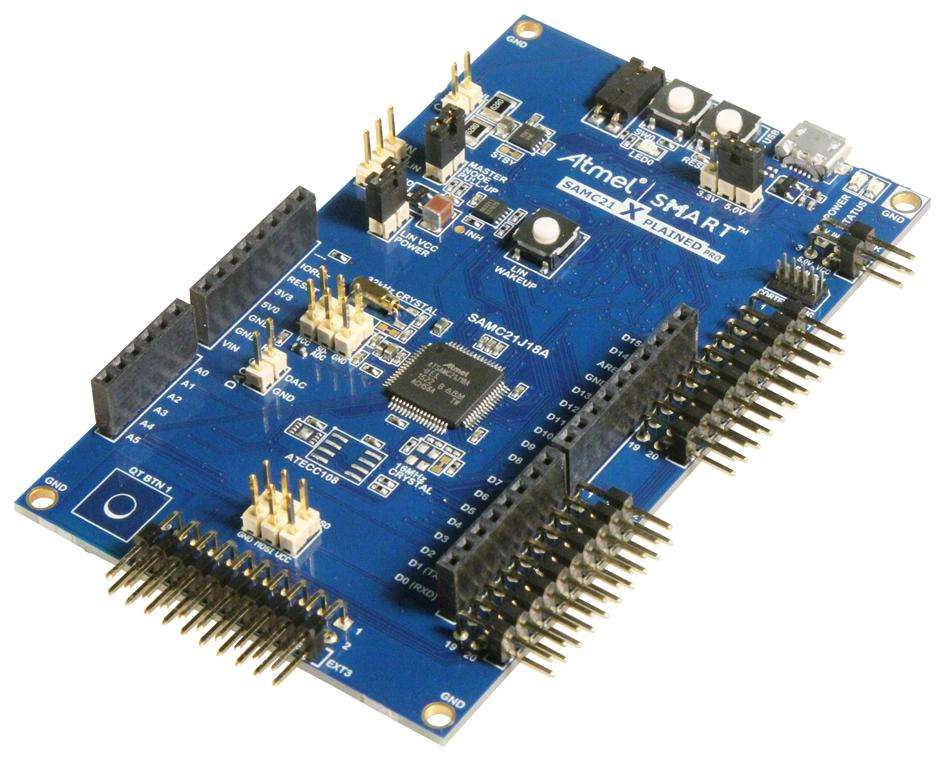 Microchip (ATSAMC21-XPRO) Evaluation Kit, SAM C21 Xplained Pro