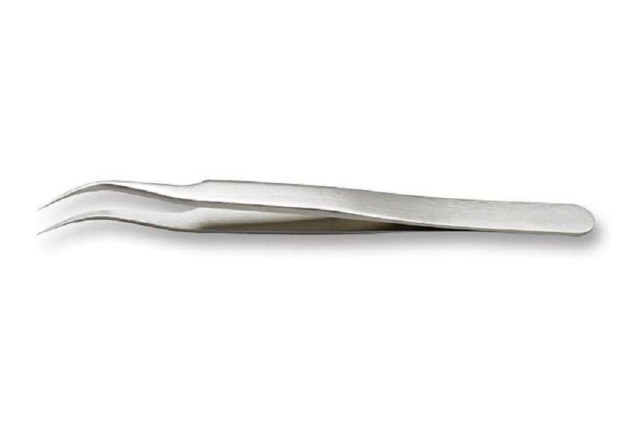 Ideal-Tek (7.TA) Tweezer, Type 7, Very Fine, Curved, Titanium
