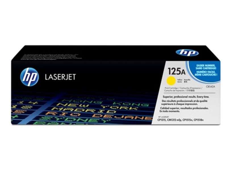 HP 125A Yellow Original LaserJet Toner Cartridge,1,400 pages