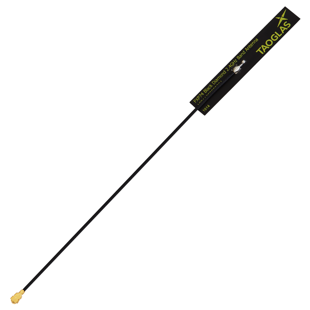 Taoglas (FXP74.07.0100A) PCB Antenna, 2.4GHz to 2.4835GHz, 2 VSWR
