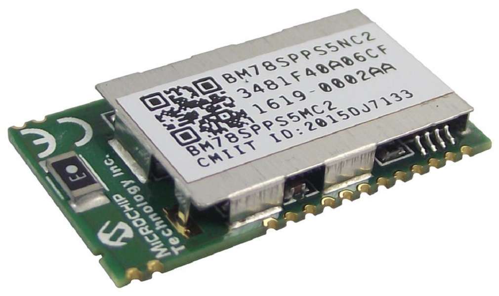 Microchip (BM78SPPS5NC2-0002AA) Bluetooth® Dual Mode v4.2 Module