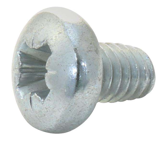 TR Fastenings (M46PRSTTTZ100-) Screw, DIN7500, M4, 6 mm, Zinc