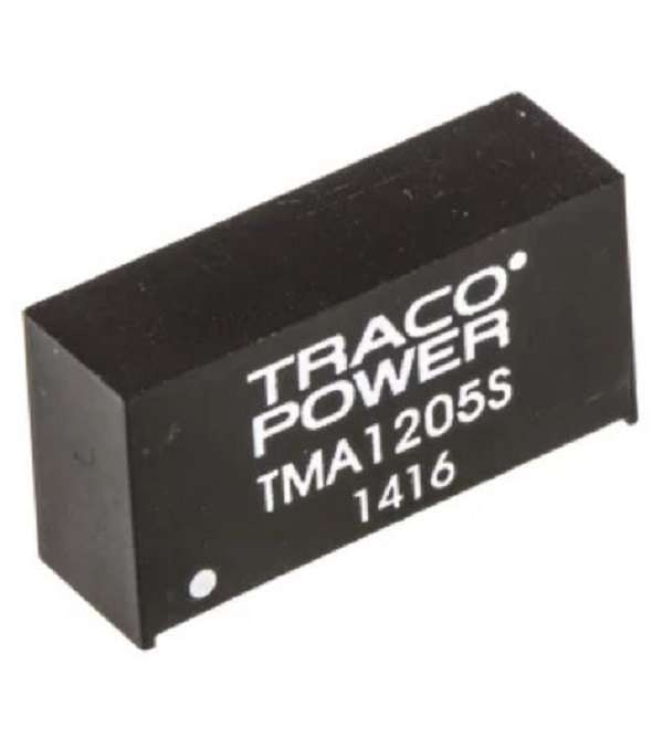 Traco Power (TMA 1205S) Isolated Through Hole DC/DC Converter, Output 12V