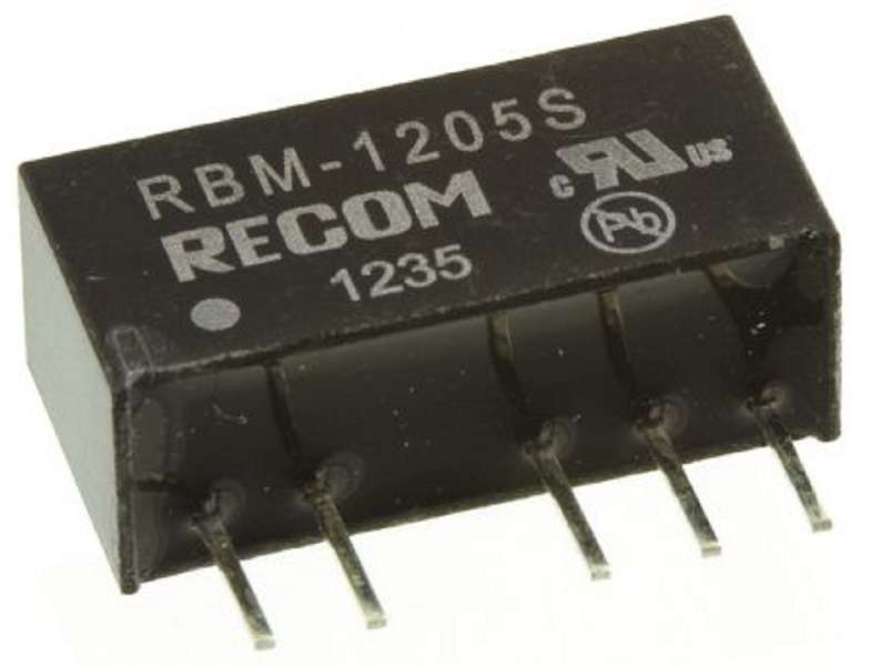 Recom Power (ROE-1205S) Isolated Through Hole DC/DC Converter, Output, 5V