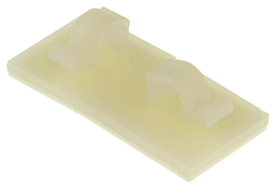 Hellermanntyton (151-13401) Fastener, Adhesive Backed Cable Clamp, 6 mm