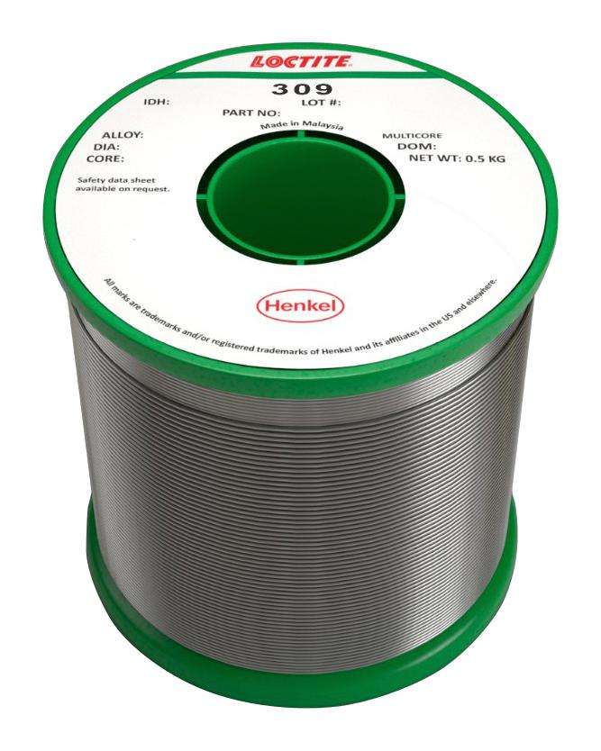 Loctite (309 60EN 5C 0.7MM S 500G) Solder Wire, 500g